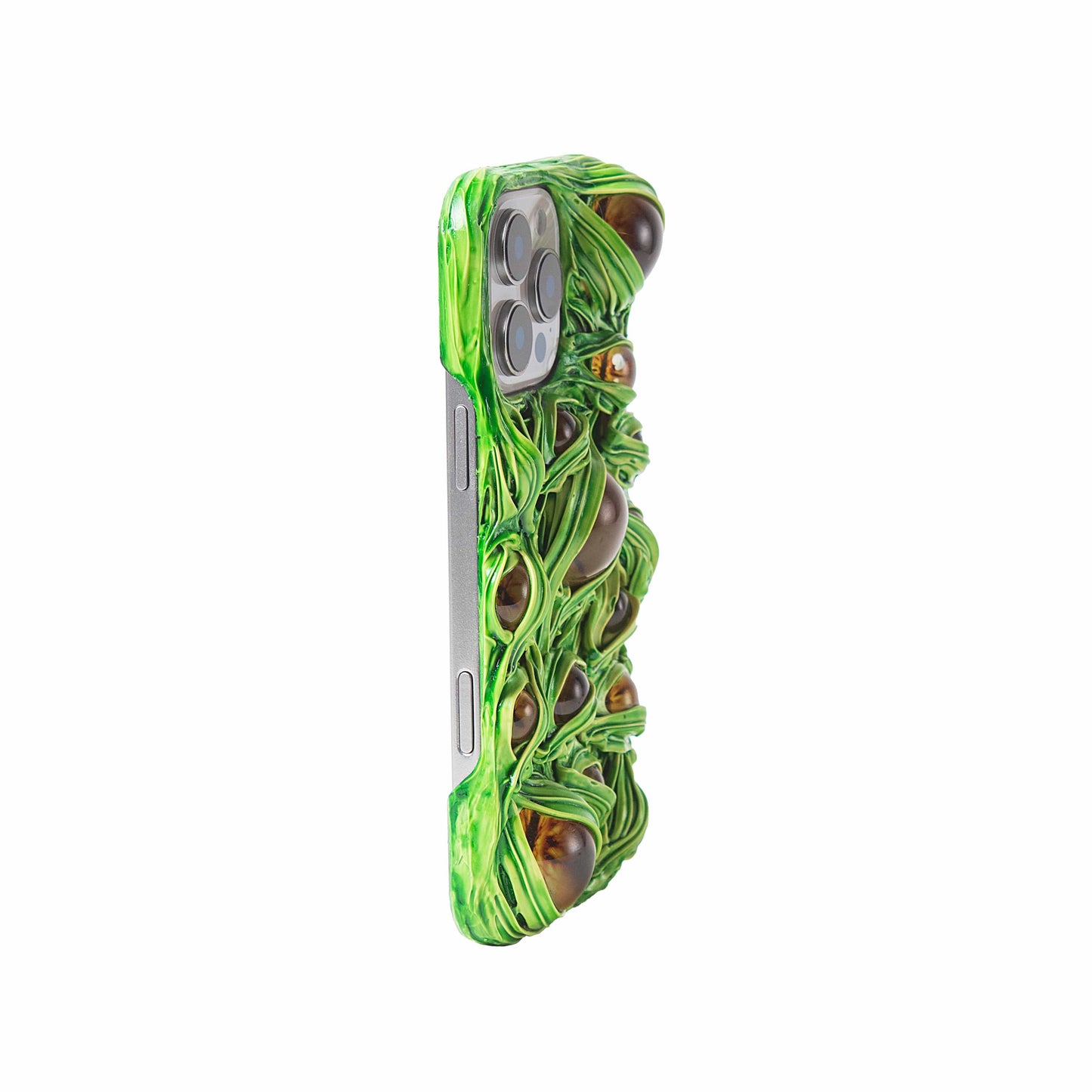 Techypop.com iPhone Case Lime Lagoon Eyes Handmade iPhone Case