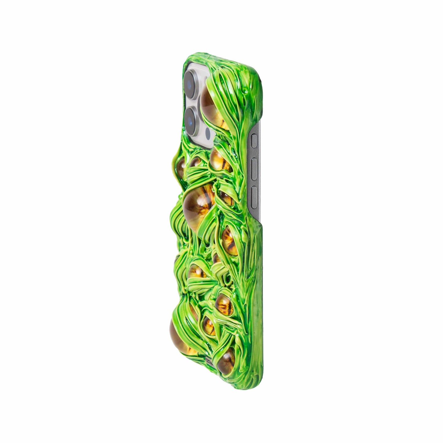 Techypop.com iPhone Case Lime Lagoon Eyes Handmade iPhone Case