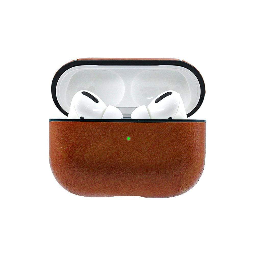 Luxury Leather Protective Case For Apple Airpods Pro - techypopcom