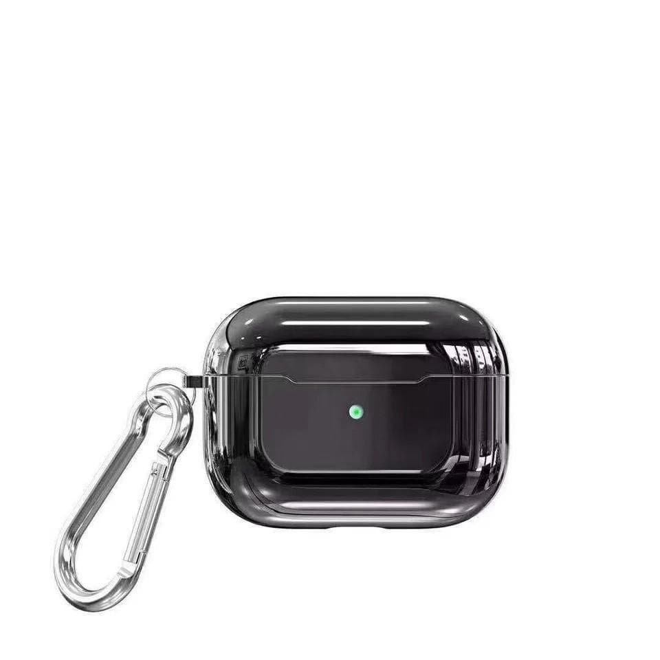 Metallic Mirror Carabiner Protective Case For Apple Airpods Pro - techypopcom