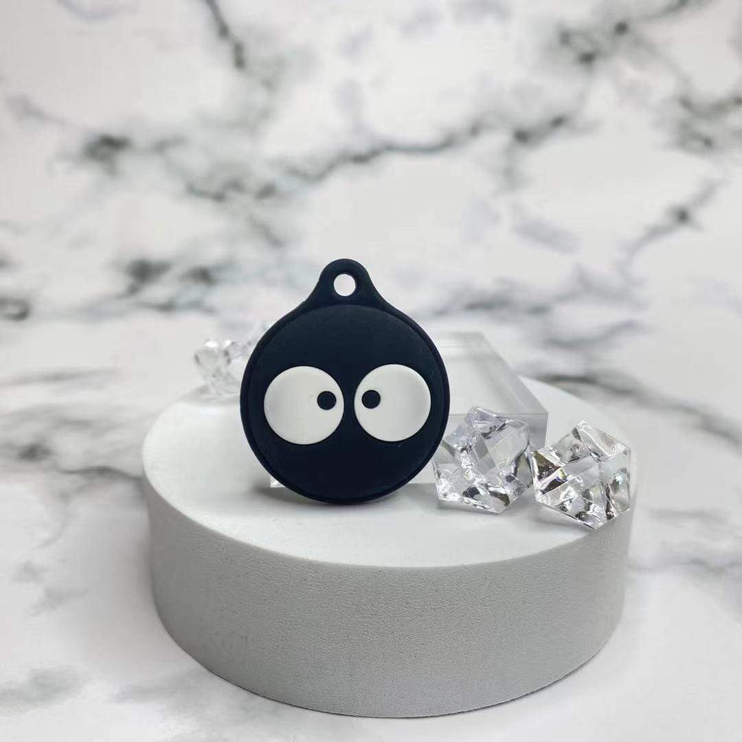Techypop.com AirTag Case Fairydust Susuwatari Silicone Designer AirTag Case