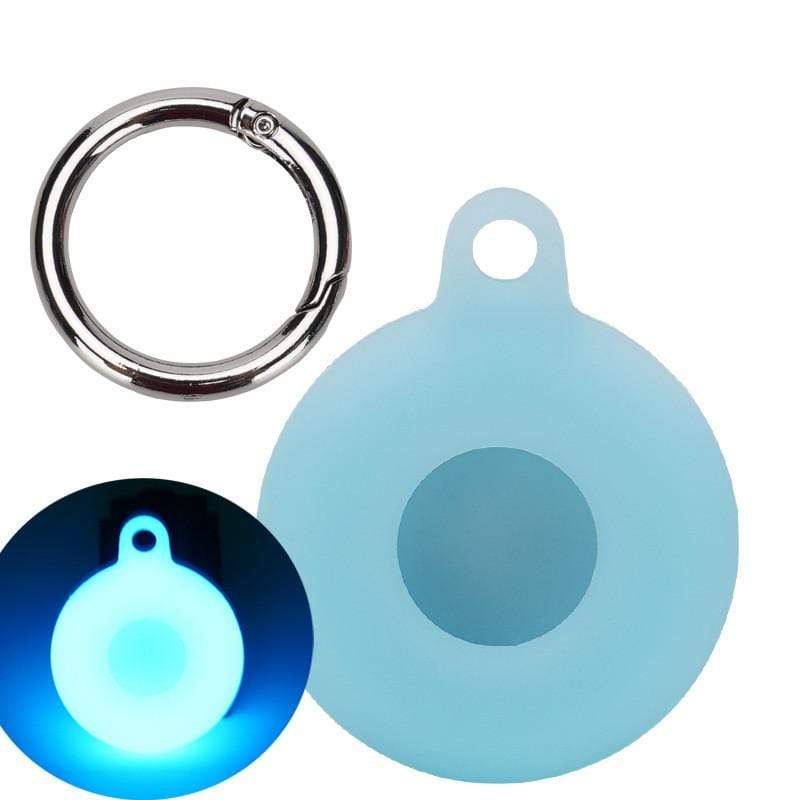 Techypop.com AirTag Case Glow in Dark Soft Silicone Designer AirTag Case