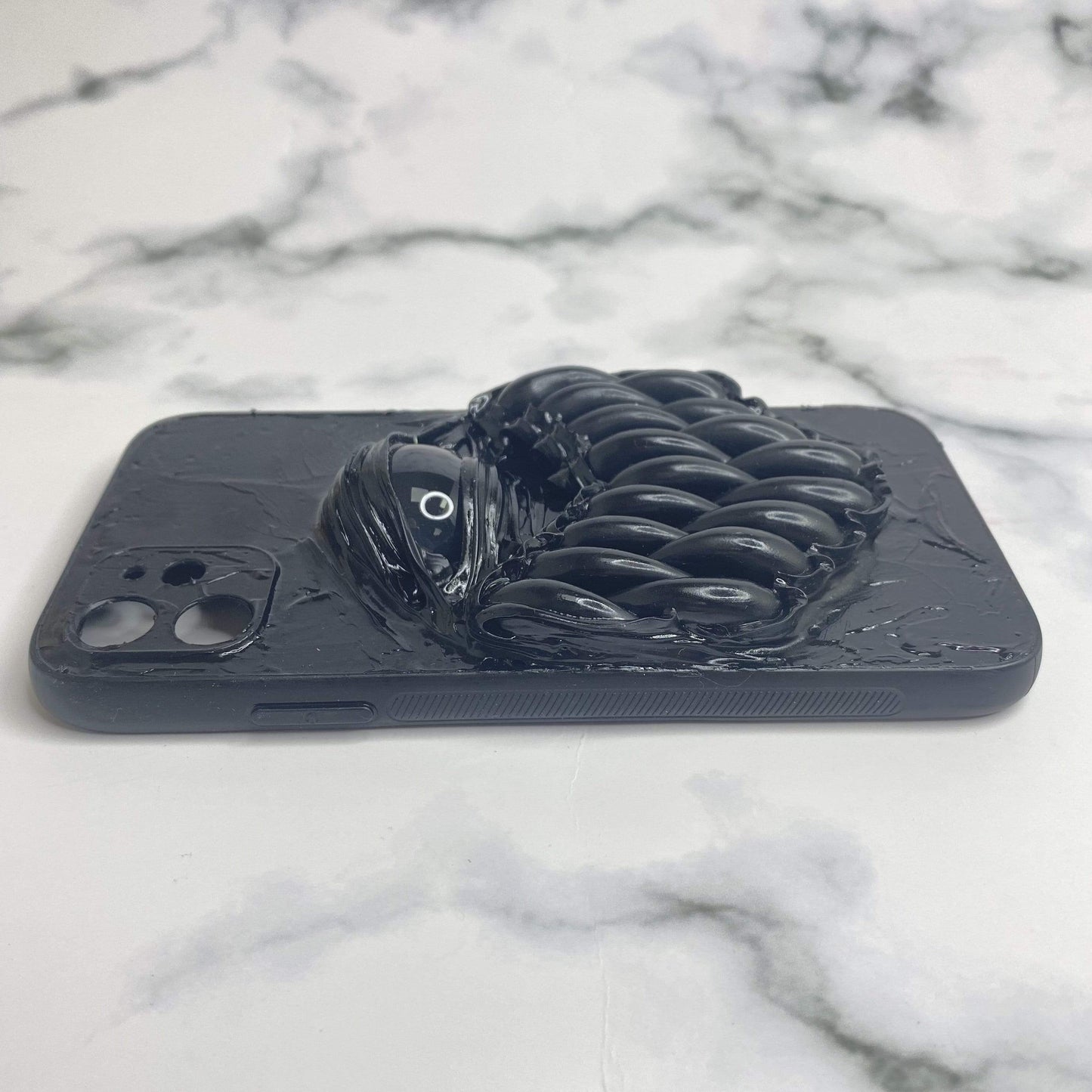 Techypop.com iPhone Case Monster Teeth Black Eye Handmade Designer iPhone Case For All iPhone Models