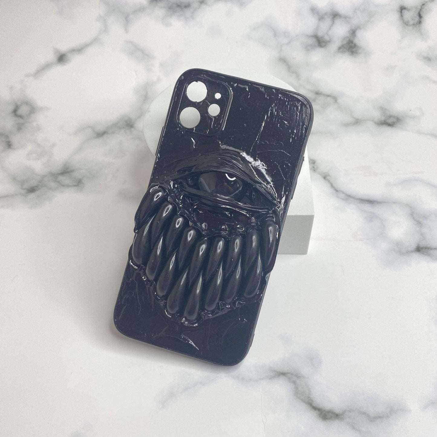 Techypop.com iPhone Case Monster Teeth Black Eye Handmade Designer iPhone Case For All iPhone Models