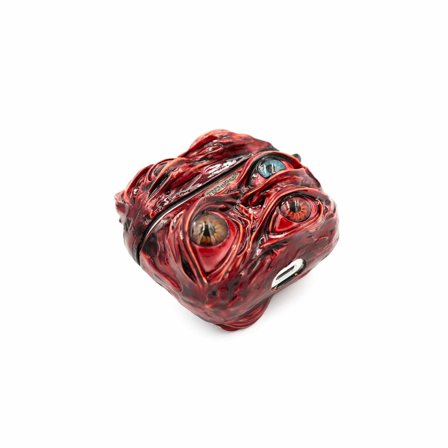 Techypop.com Please leave your iPhone & AirPods model in the note section Bloody Eyeball iPhone Case + AirPods Case + AirTag Case Set