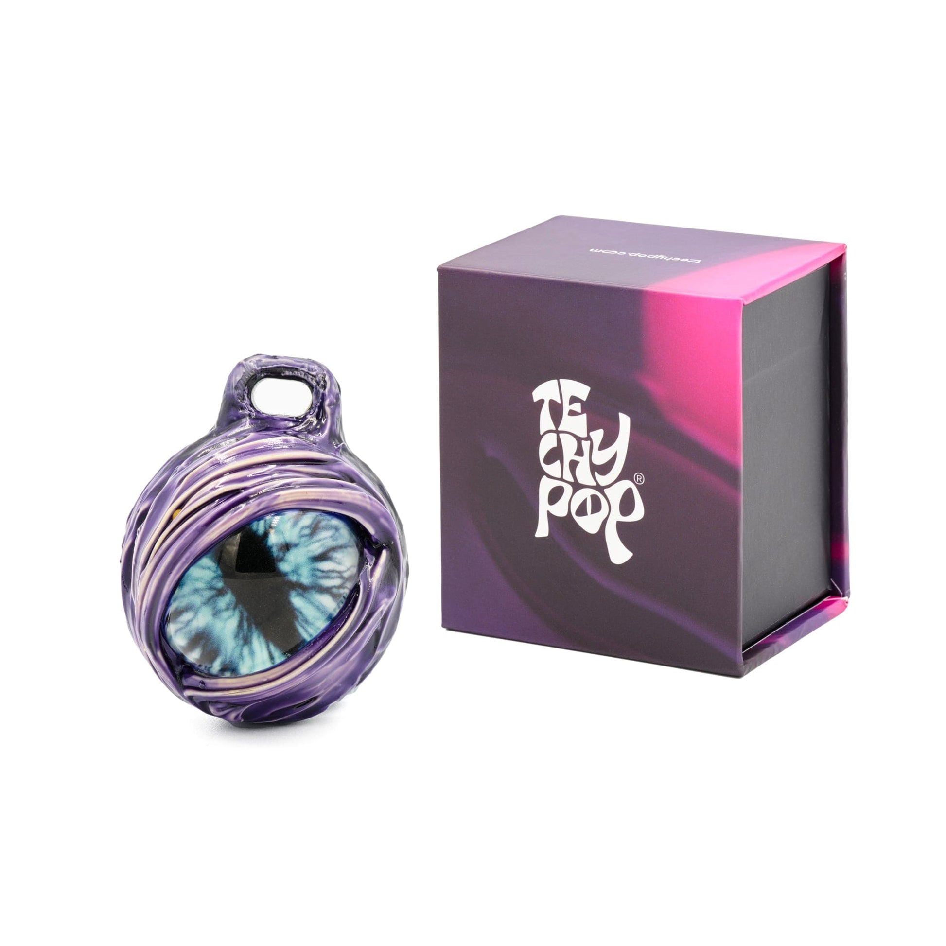 Techypop.com Please leave your iPhone & AirPods model in the note section Purple Venom iPhone Case + AirPods Case + AirTag Case Set