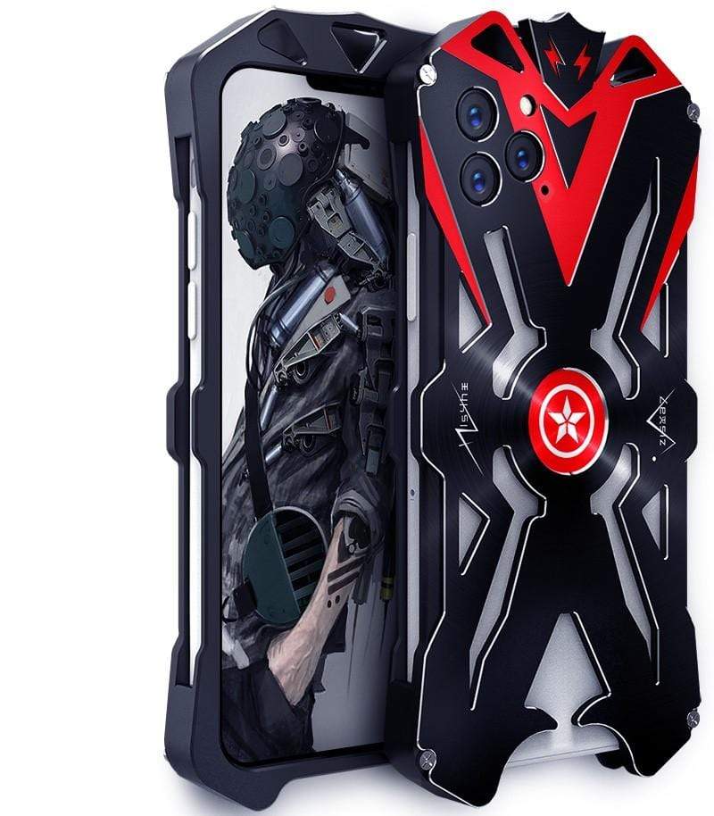 Metal Gear Hard Core Military Defend Protection Case For iPhone SE 11 Pro Max X XS Max XR 7 8 Plus - techypopcom