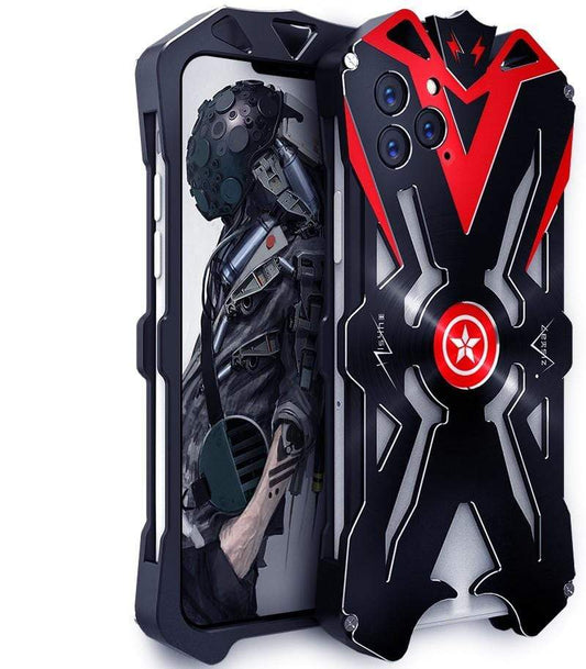 Metal Gear Hard Core Military Defend Protection Case For iPhone SE 11 Pro Max X XS Max XR 7 8 Plus - techypopcom