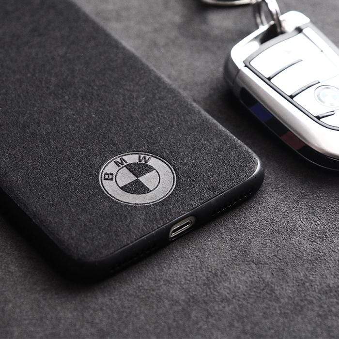 Techypop iPhone Case BMW Alcantara Protective Designer iPhone Case For iPhone 12 SE 11 Pro Max X XS Max XR 7 8 Plus