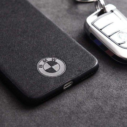 Techypop iPhone Case BMW Alcantara Protective Designer iPhone Case For iPhone 12 SE 11 Pro Max X XS Max XR 7 8 Plus