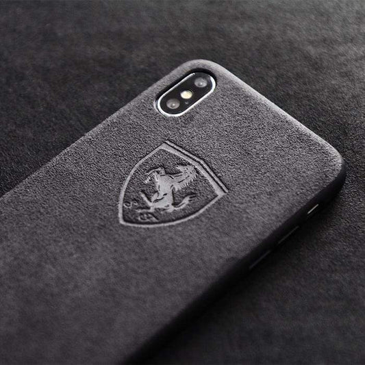 Techypop iPhone Case Ferrari Alcantara Protective Designer iPhone Case For iPhone 12 SE 11 Pro Max X XS Max XR 7 8 Plus