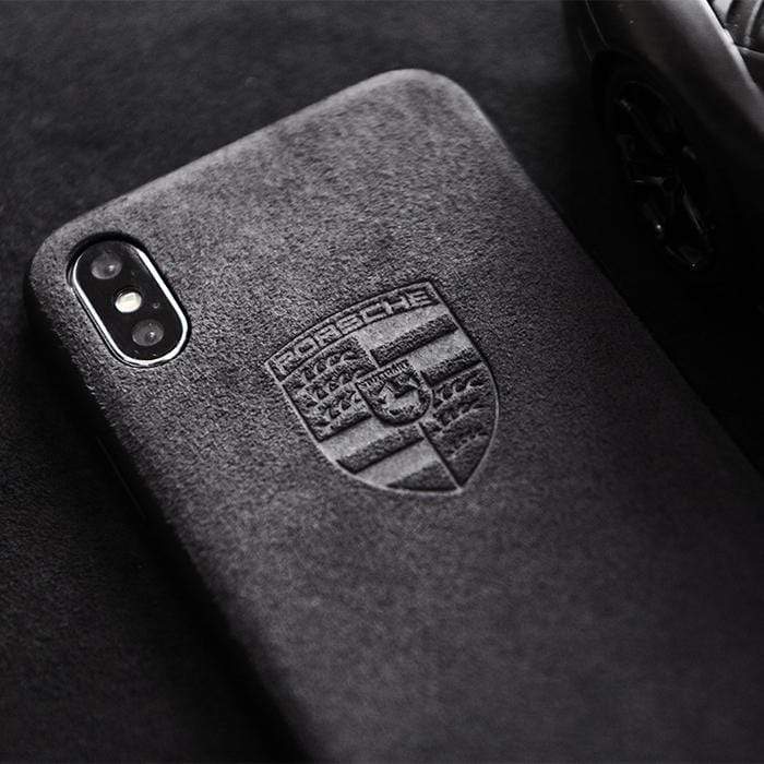 Techypop iPhone Case iPhone 12 / Logo Porsche Alcantara Protective Designer iPhone Case For iPhone 12 SE 11 Pro Max X XS Max XR 7 8 Plus