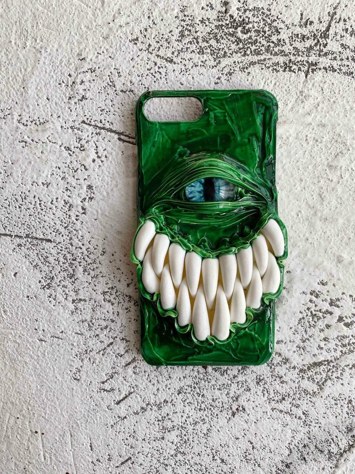 Techypop iPhone Case iPhone 12 Mini Green Monster Designer iPhone Case For iPhone 12 SE 11 Pro Max X XS Max XR 7 8 Plus