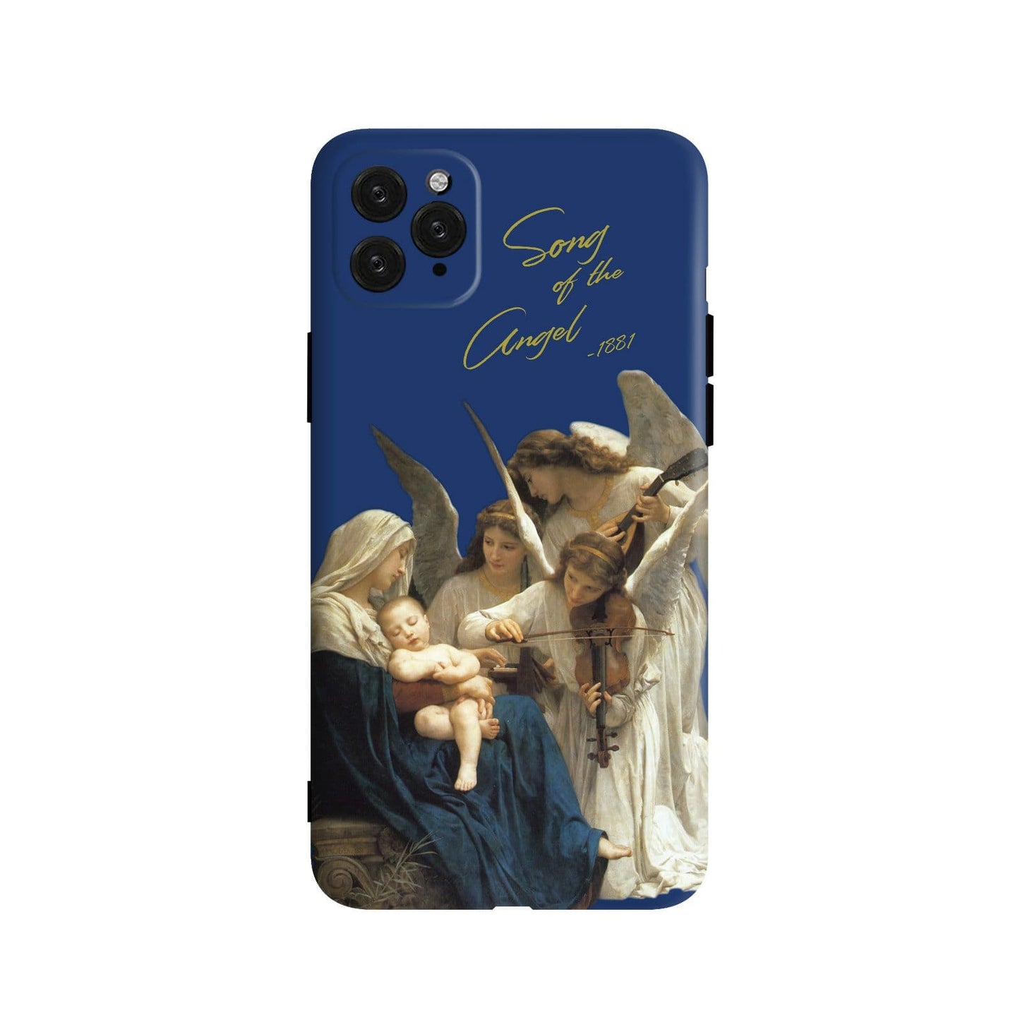 Song of the Angel Silicone Shockproof Protective Designer iPhone Case For iPhone SE 11 Pro Max X XS Max XR 7 8 Plus - techypopcom