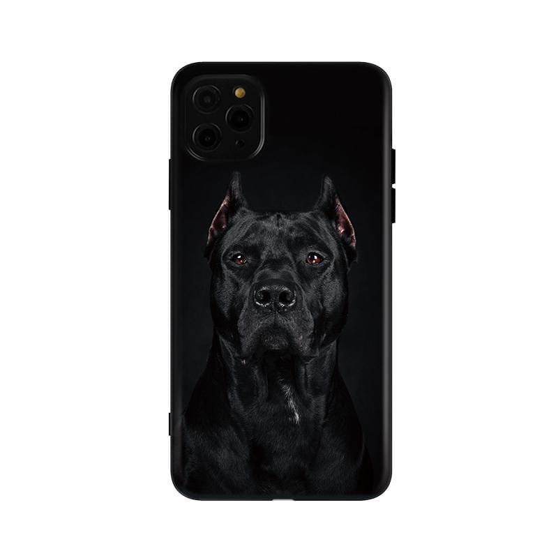 The Doberman Soft Silicone Shockproof Protective Designer iPhone Case For iPhone SE 11 Pro Max X XS Max XR 7 8 Plus - techypopcom
