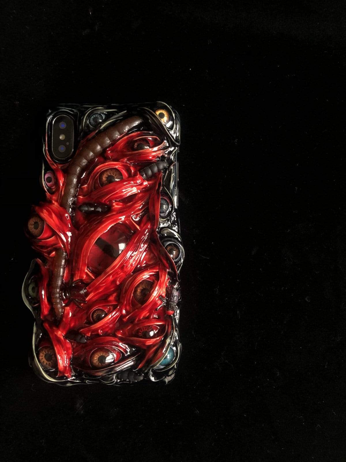 Worms and Eyes Designer iPhone Case For iPhone SE 11 Pro Max X XS Max XR 7 8 Plus - techypopcom