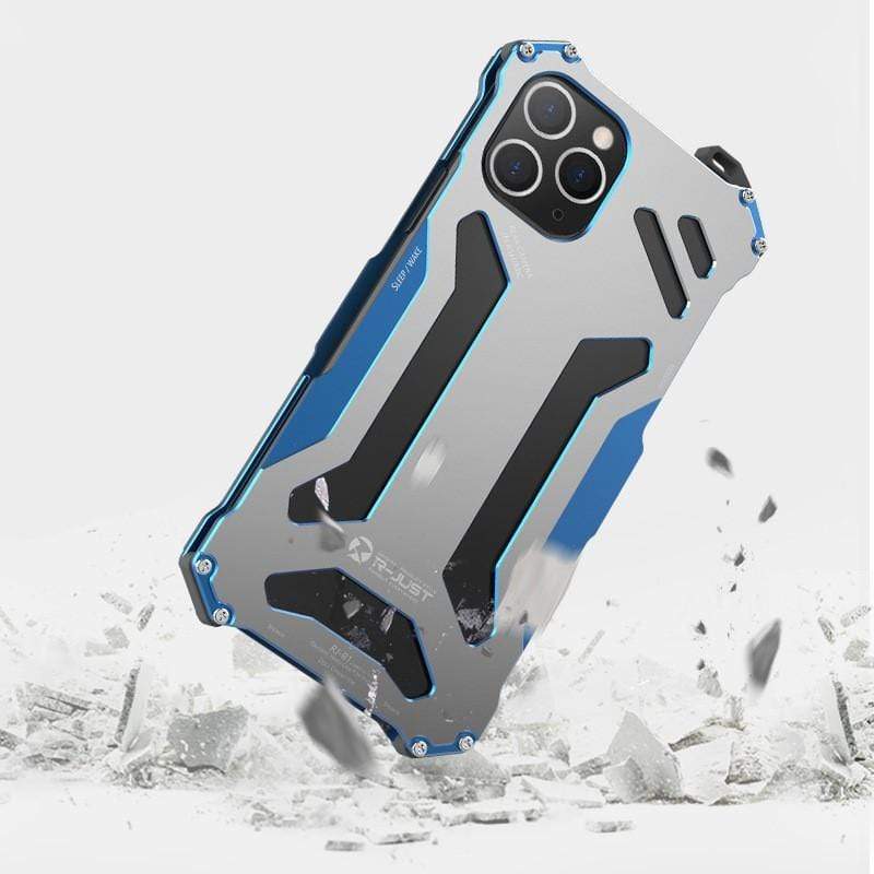 Metal Bumper Military Drop Tested Shockproof Protective Designer iPhone Case For iPhone SE 11 Pro Max X XS Max XR 7 8 Plus - techypopcom