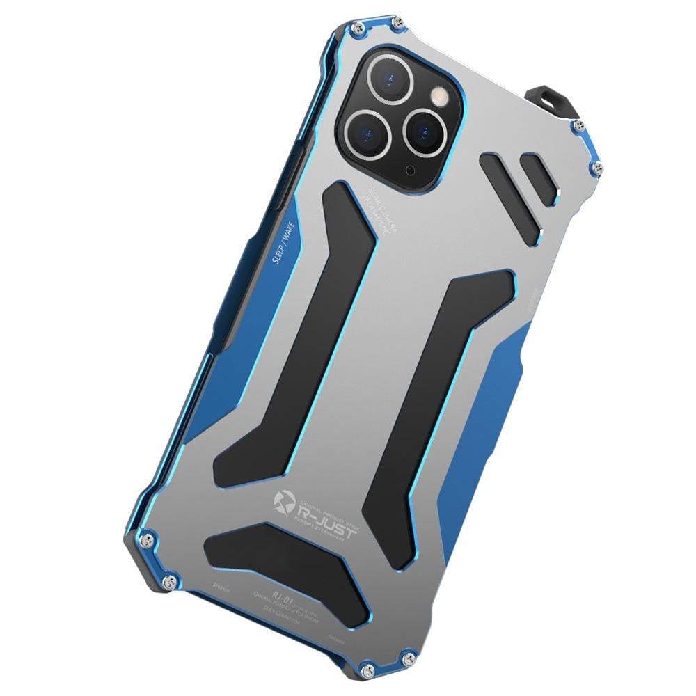 Metal Bumper Military Drop Tested Shockproof Protective Designer iPhone Case For iPhone SE 11 Pro Max X XS Max XR 7 8 Plus - techypopcom