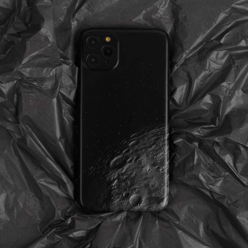Moon Surface Silicone Shockproof Protective Designer iPhone Case For iPhone SE 11 Pro Max X XS Max XR 7 8 Plus - techypopcom