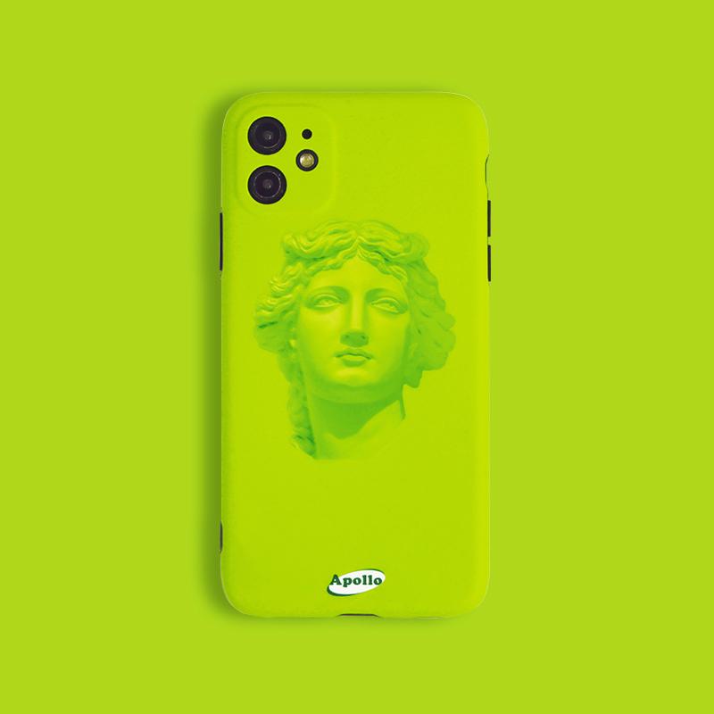 Neon Apollo Silicone Shockproof Protective Designer iPhone Case For iPhone SE 11 Pro Max X XS Max XR 7 8 Plus - techypopcom