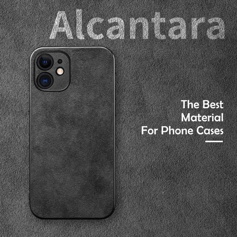 Techypop iPhone Case Porsche Alcantara Protective Designer iPhone Case For iPhone 12 SE 11 Pro Max X XS Max XR 7 8 Plus