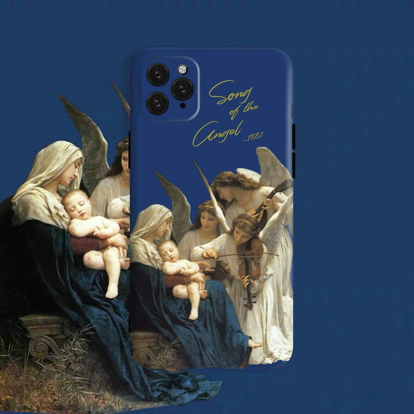 Song of the Angel Silicone Shockproof Protective Designer iPhone Case For iPhone SE 11 Pro Max X XS Max XR 7 8 Plus - techypopcom