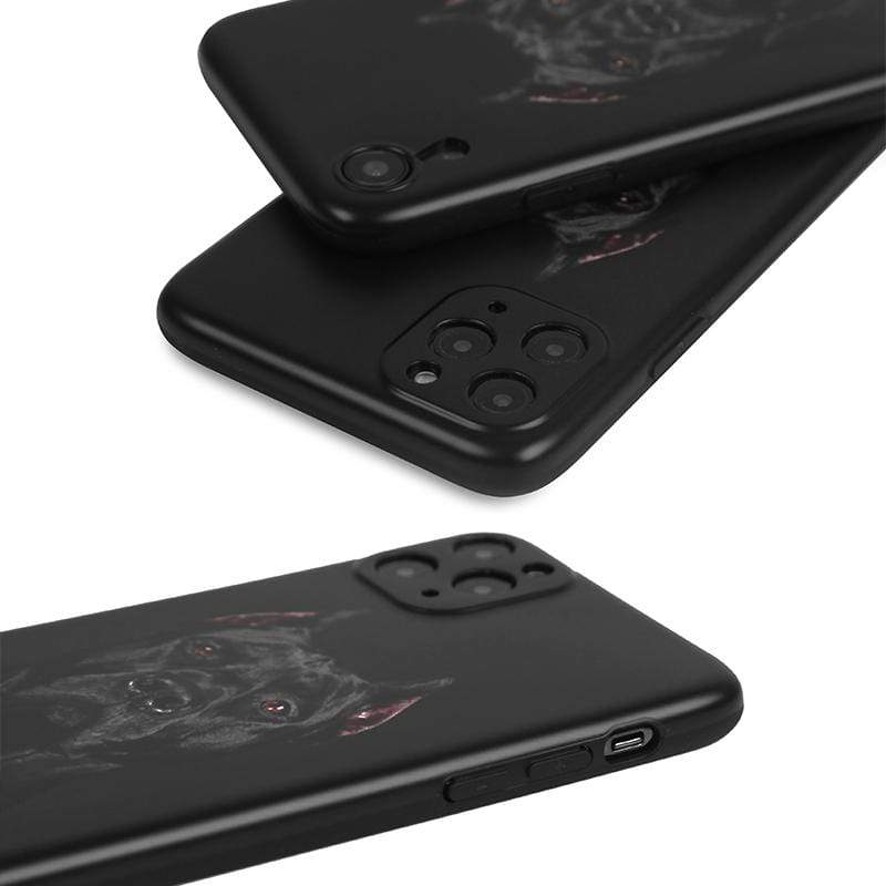 The Doberman Soft Silicone Shockproof Protective Designer iPhone Case For iPhone SE 11 Pro Max X XS Max XR 7 8 Plus - techypopcom