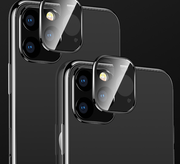 Titanium Lens Protection Tempered Glass Shockproof Designer iPhone Lens Case For iPhone 11 Pro Max - Techypop.com