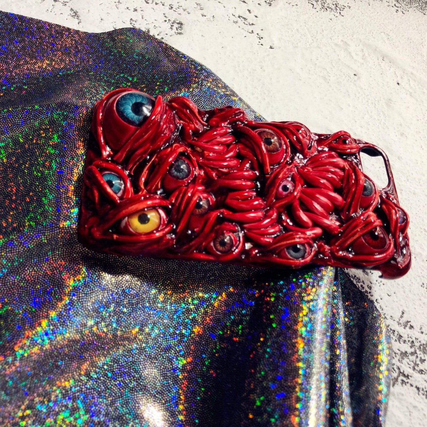 Twisted Eyes Handmade Designer iPhone Case For iPhone SE 11 Pro Max X XS Max XR 7 8 Plus - techypopcom
