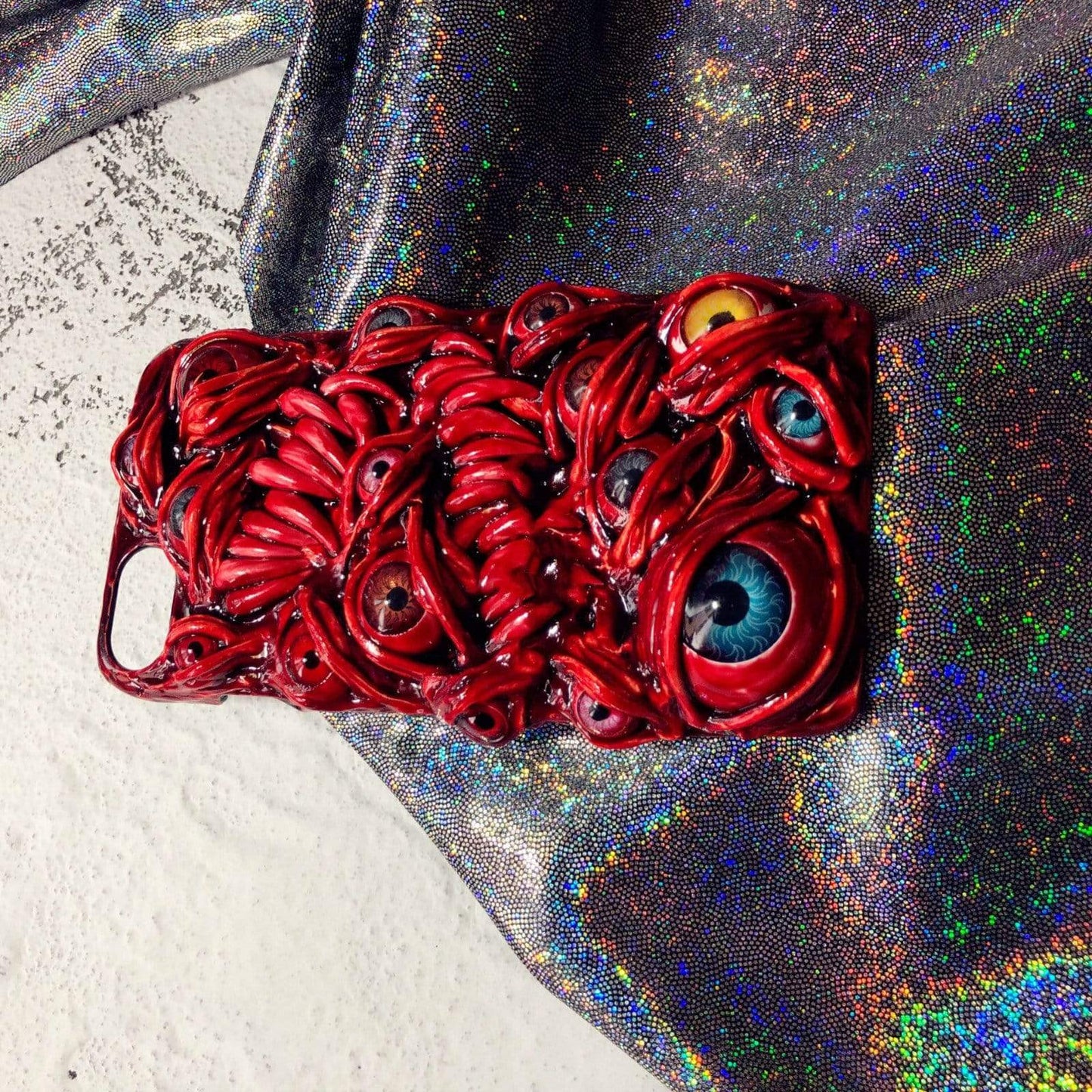 Twisted Eyes Handmade Designer iPhone Case For iPhone SE 11 Pro Max X XS Max XR 7 8 Plus - techypopcom