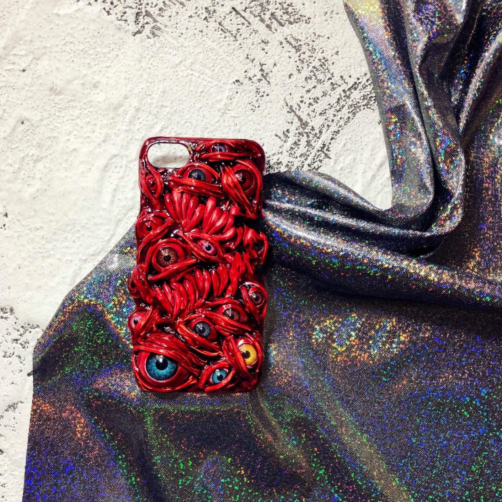 Twisted Eyes Handmade Designer iPhone Case For iPhone SE 11 Pro Max X XS Max XR 7 8 Plus - techypopcom
