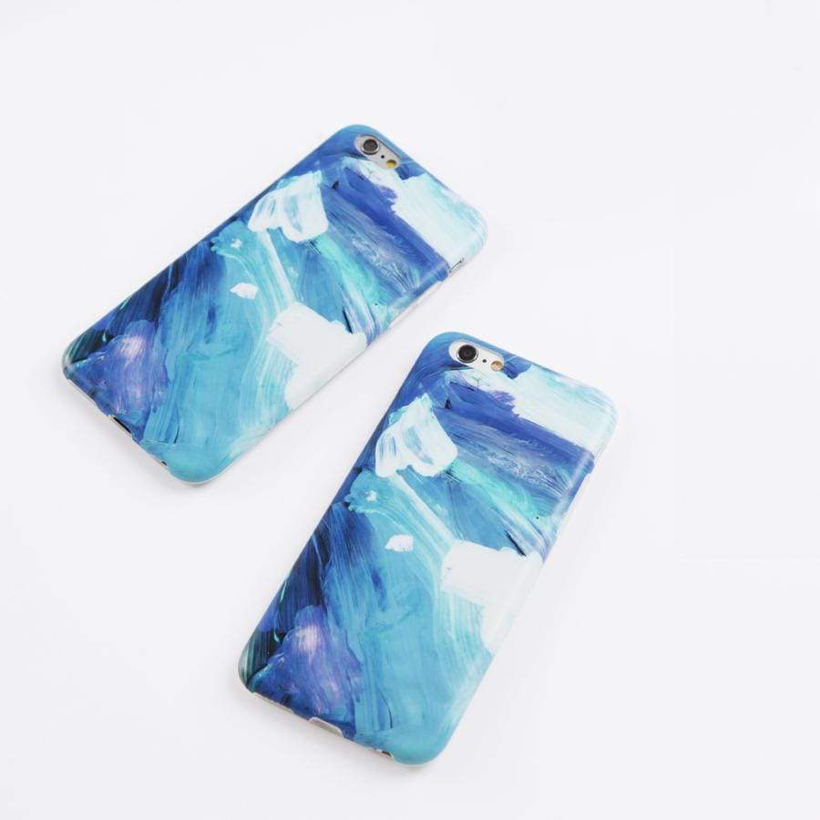 Vibrant Blue Silicone Shockproof Protective Designer iPhone Case For iPhone SE 11 Pro Max X XS Max XR 7 8 Plus - techypopcom