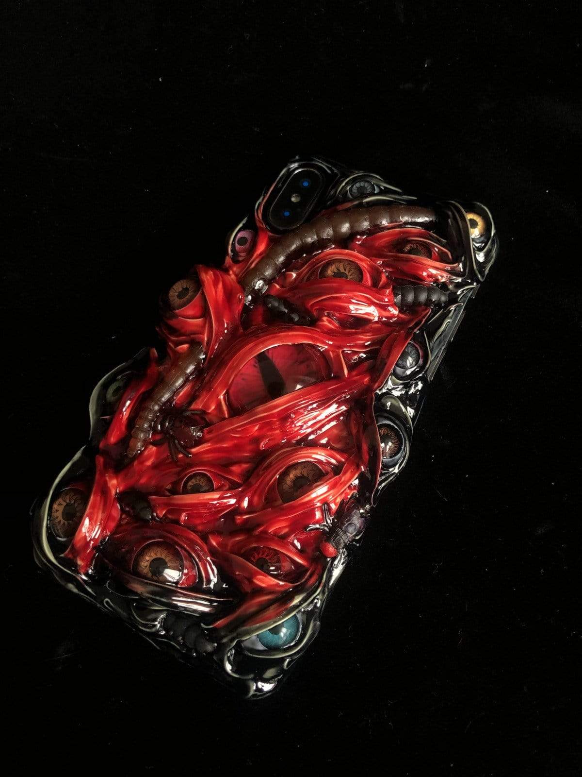 Worms and Eyes Designer iPhone Case For iPhone SE 11 Pro Max X XS Max XR 7 8 Plus - techypopcom