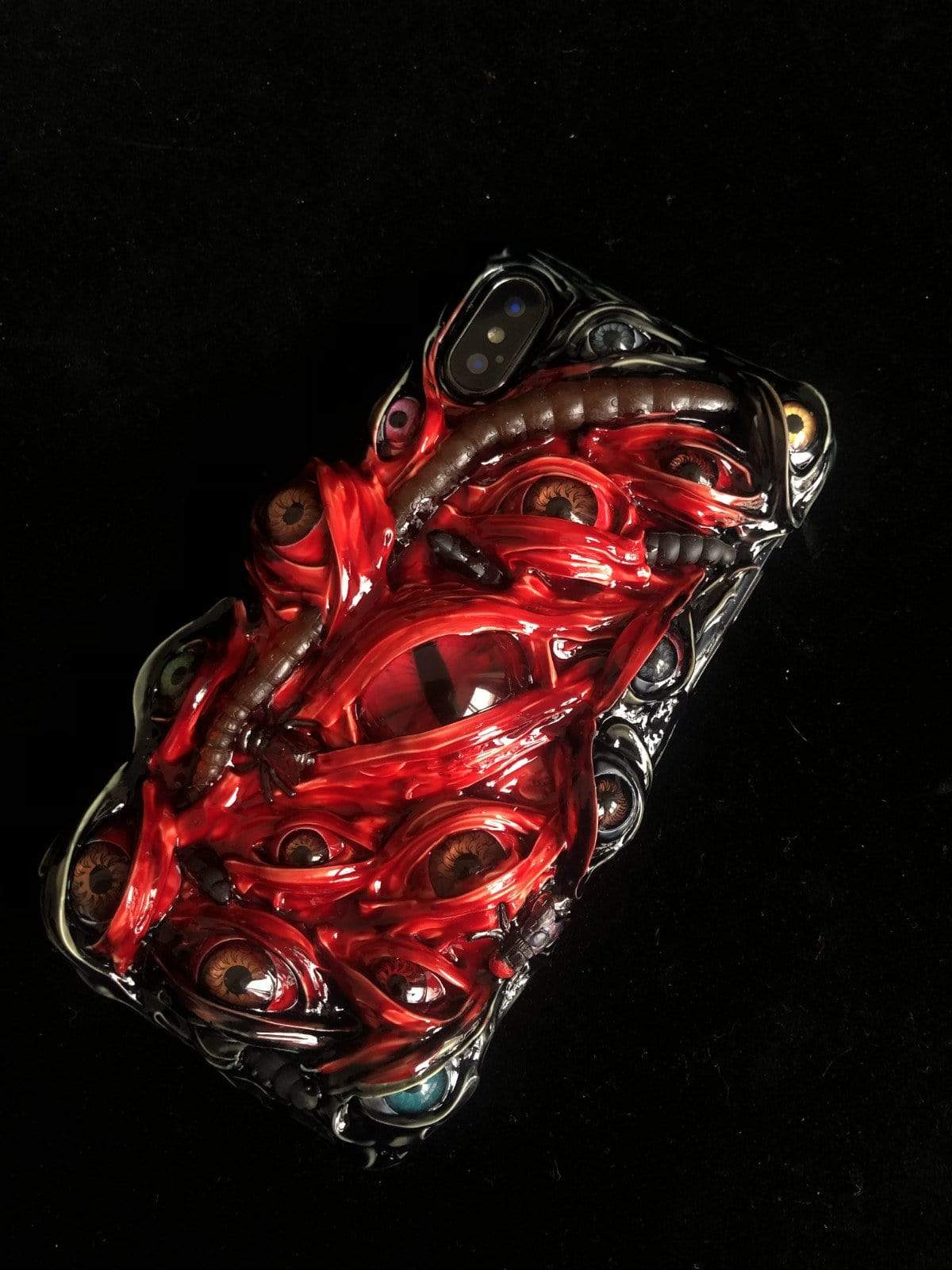 Worms and Eyes Designer iPhone Case For iPhone SE 11 Pro Max X XS Max XR 7 8 Plus - techypopcom