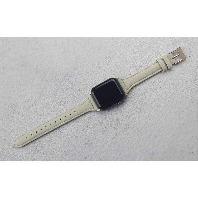 Slim Leather Compatible With Apple Designer Watch Band Strap For iWatch Series 4/3/2/1 Fabric - techypopcom
