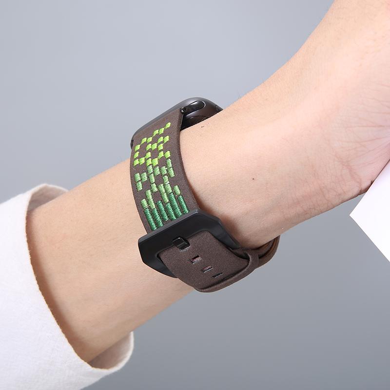 Suede Designer Apple Watch Band Strap For iWatch Series 4/3/2/1 - techypopcom