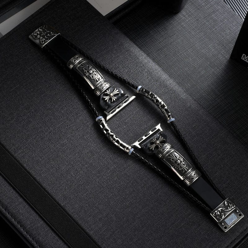 Techypop Watch Bands Handmade Bohemian Designer Apple Watch Band Strap For iWatch Series SE 6/5/4/3/2/1