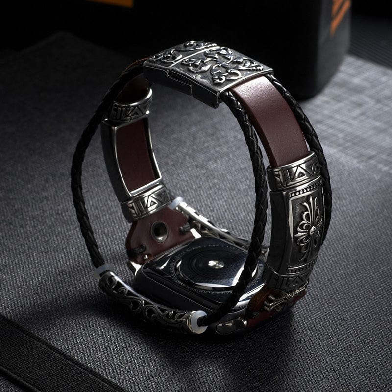 Techypop Watch Bands Handmade Bohemian Designer Apple Watch Band Strap For iWatch Series SE 7/6/5/4/3/2/1