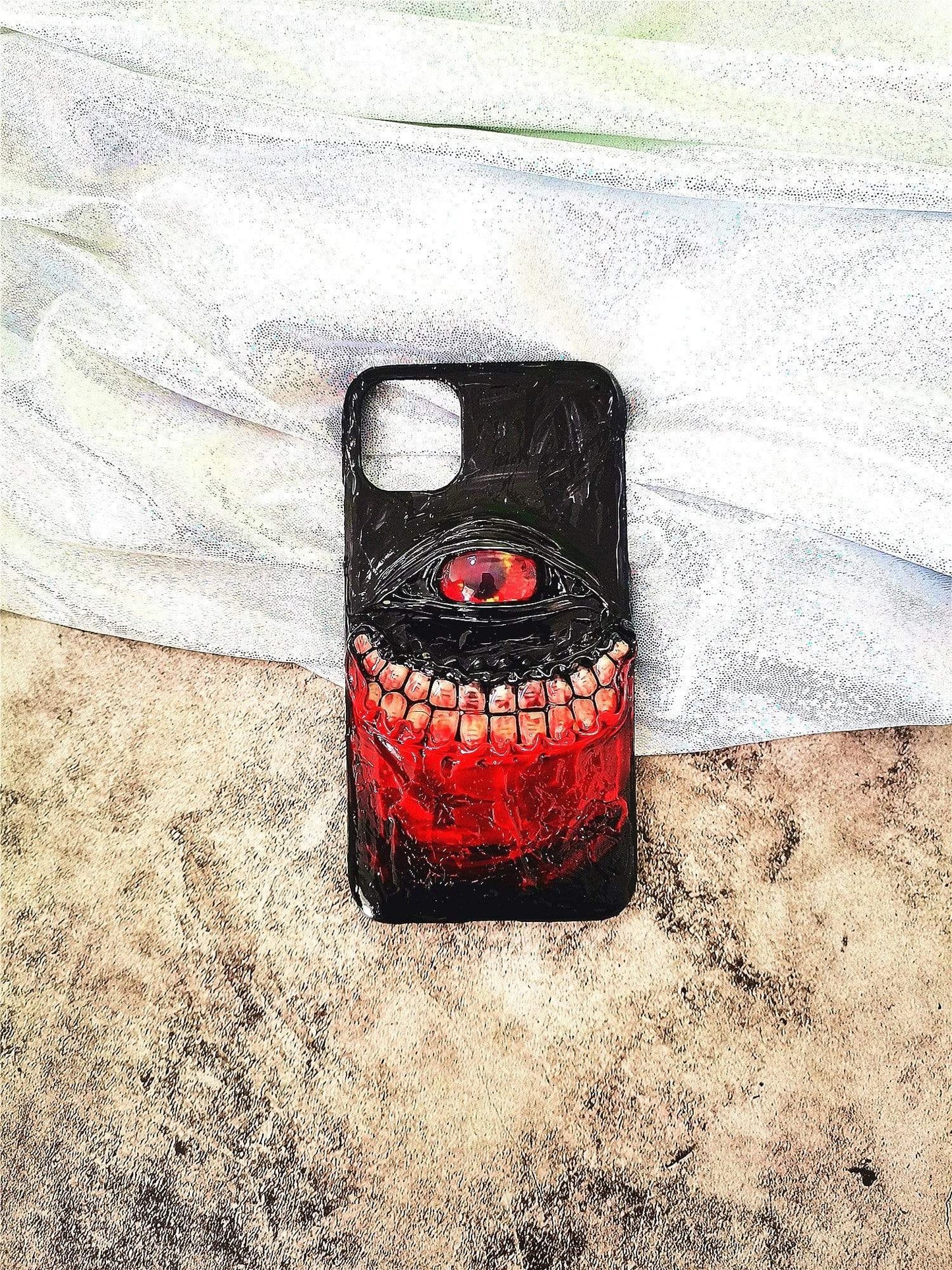 Dirty Teeth Handmade Designer iPhone Case For All iPhone Models - techypopcom