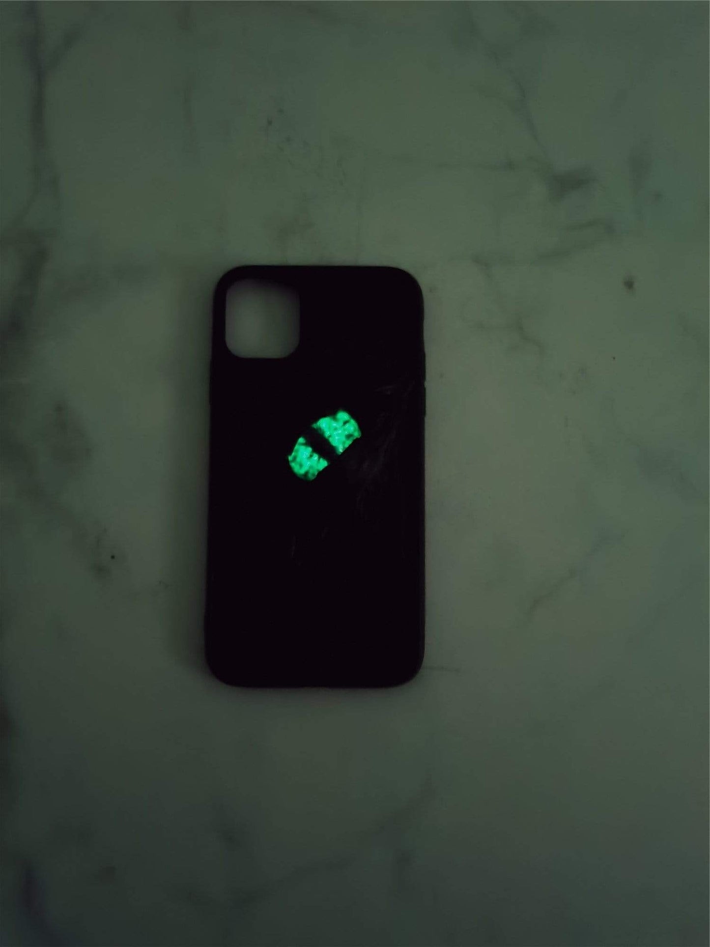 techypopcom iPhone Case Glow in the Dark Cat Eye Handmade Designer iPhone Case For iPhone 12 SE 11 Pro Max X XS Max XR 7 8 Plus