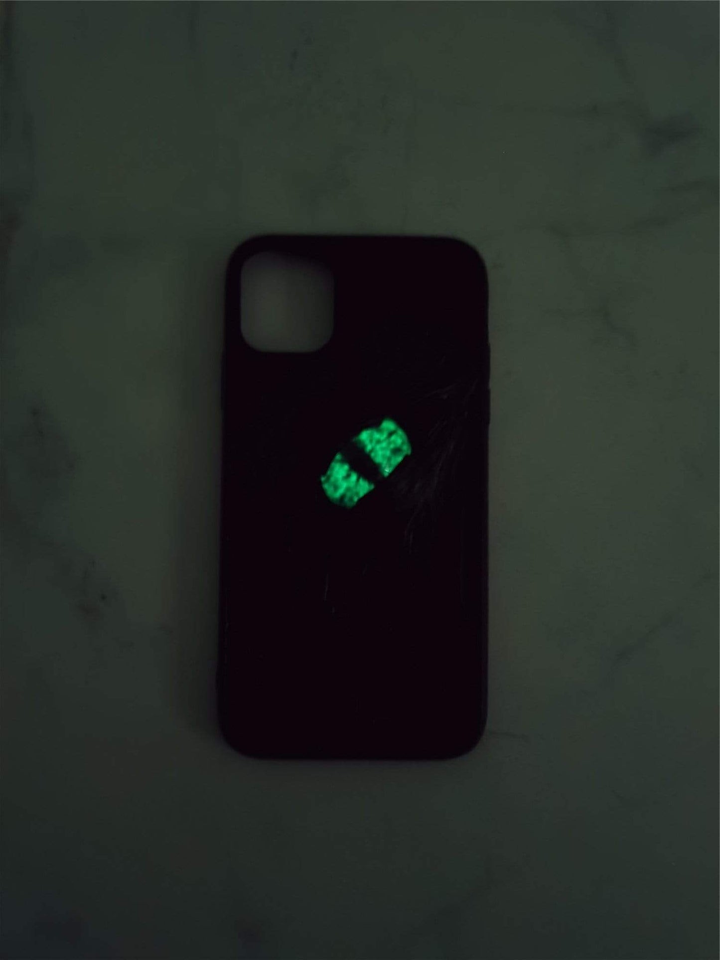 techypopcom iPhone Case Glow in the Dark Cat Eye Handmade Designer iPhone Case For iPhone 12 SE 11 Pro Max X XS Max XR 7 8 Plus