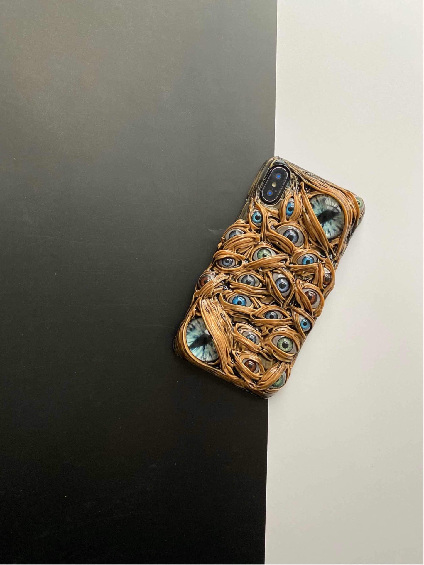 The Eyes Glow in the Dark Handmade Designer iPhone Case For iPhone SE 11 Pro Max X XS Max XR 7 8 Plus - techypopcom