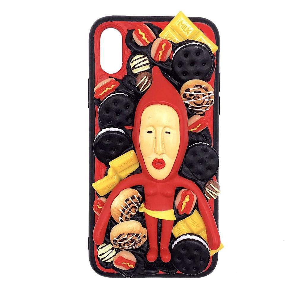 The Long Face Handmade Designer iPhone Case For iPhone 12 SE 11 Pro Max X XS Max XR 7 8 Plus - techypopcom