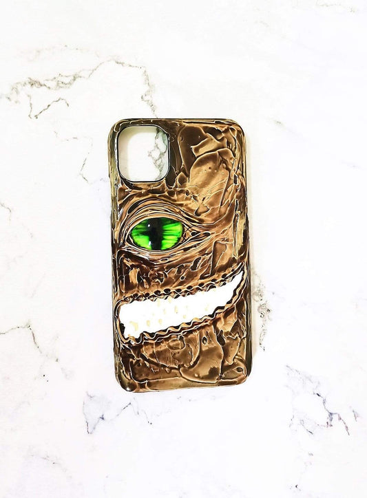Smiling Cat Handmade Designer iPhone Case For All iPhone Models - techypopcom