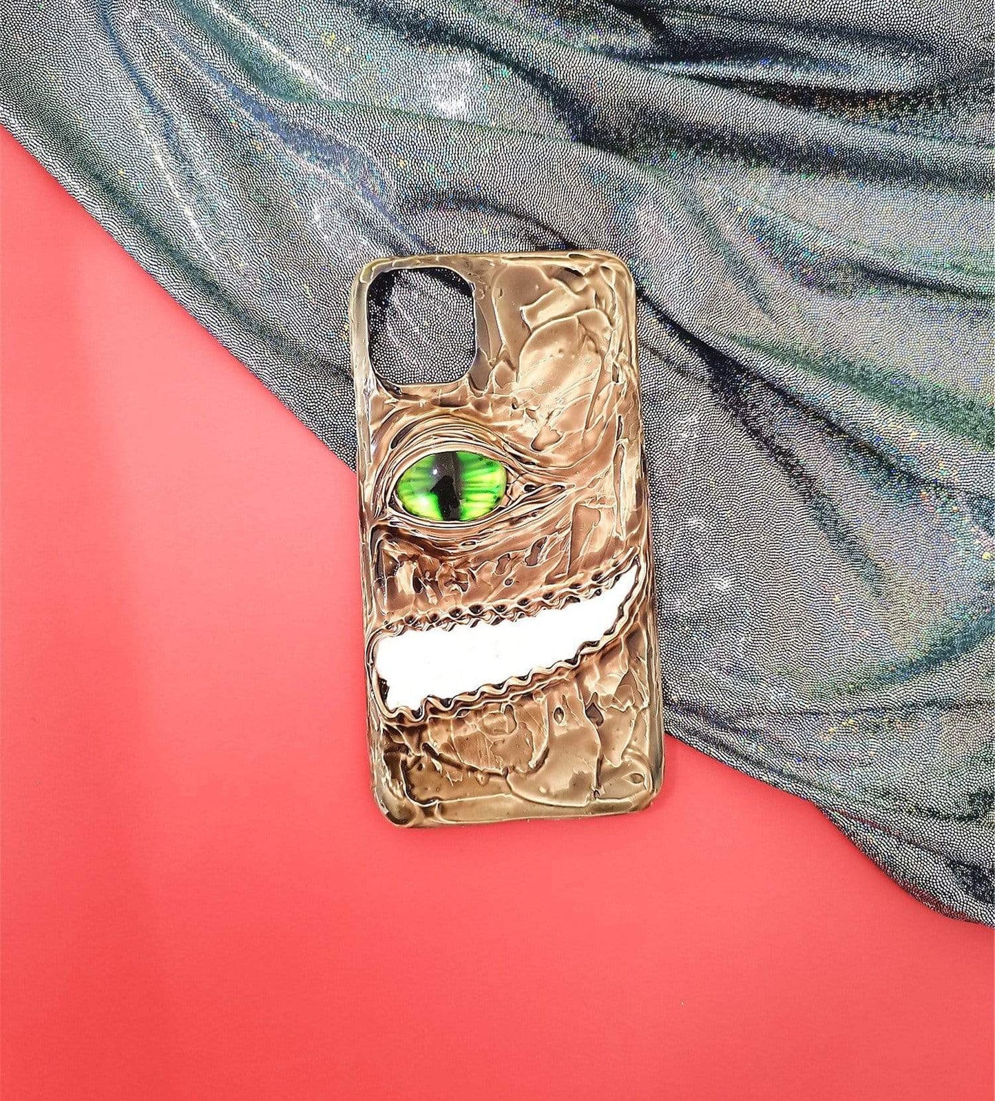 Smiling Cat Handmade Designer iPhone Case For All iPhone Models - techypopcom