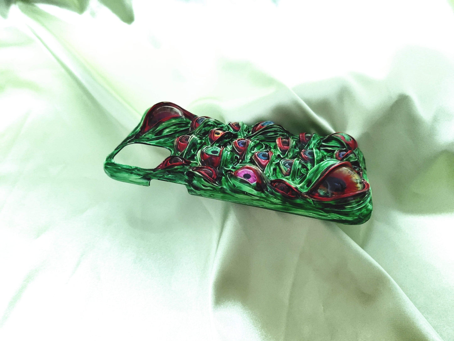 techypopcom iPhone Case The Eye Swamp Handmade Designer iPhone Case For iPhone 12 SE 11 Pro Max X XS Max XR 7 8 Plus