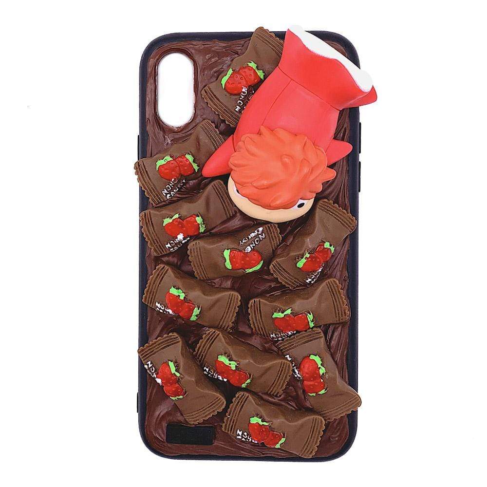 The Greedy Kid Handmade Designer iPhone Case For iPhone 12 SE 11 Pro Max X XS Max XR 7 8 Plus - techypopcom