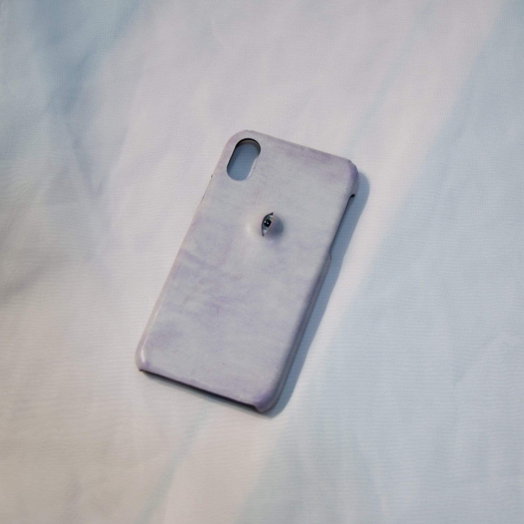 iPhone 11 Leather Designer Phone Case-White