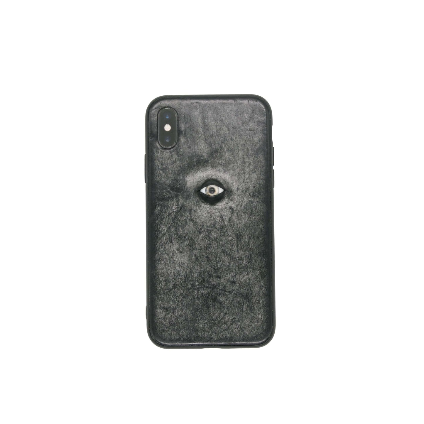 The One Eye Leather Handmade Protective Designer iPhone Case For iPhone SE 11 Pro Max X XS Max XR 7 8 Plus - techypopcom