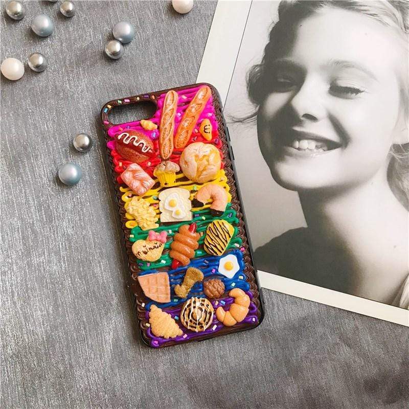 The Pastry Club Handmade Designer iPhone Case For iPhone 12 SE 11 Pro Max X XS Max XR 7 8 Plus - techypopcom